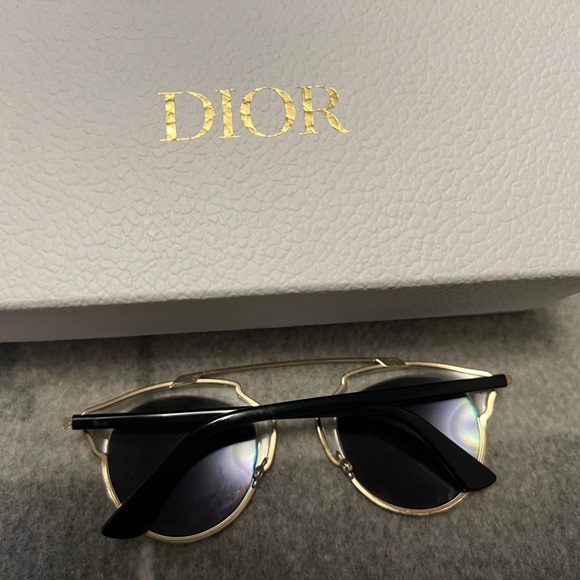 DIOR gold sunglasses - Picture 2 of 3
